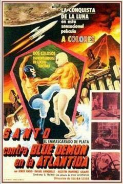 Santo Contra Blue Demon En La Atlantida (1969) poster